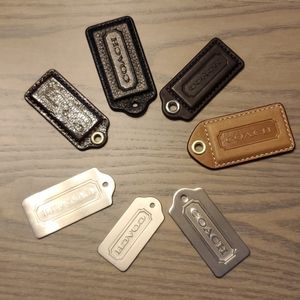 7 Coach Hangtags Job Lot Bulk listing.